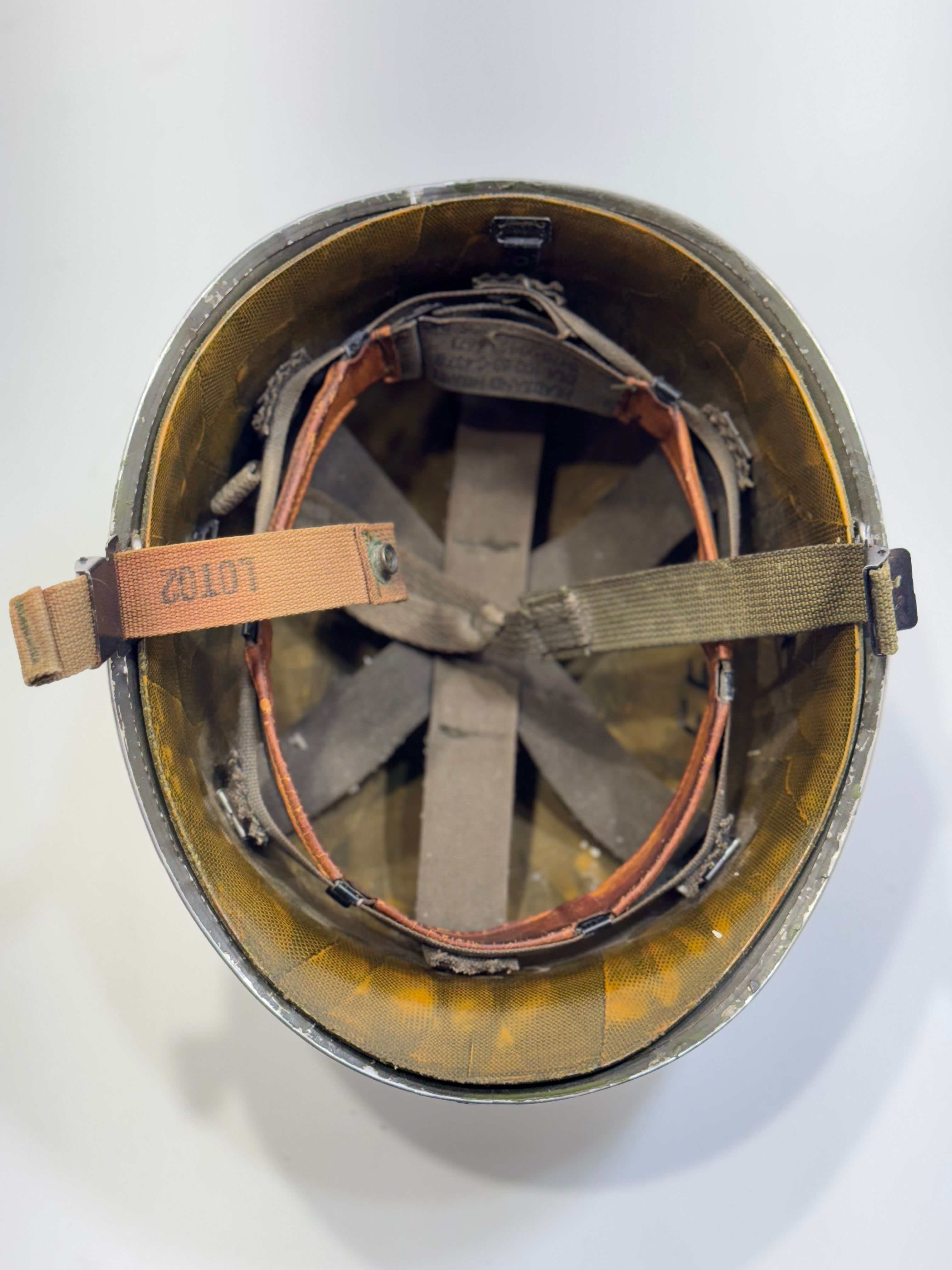 WWII USGI combat helmet