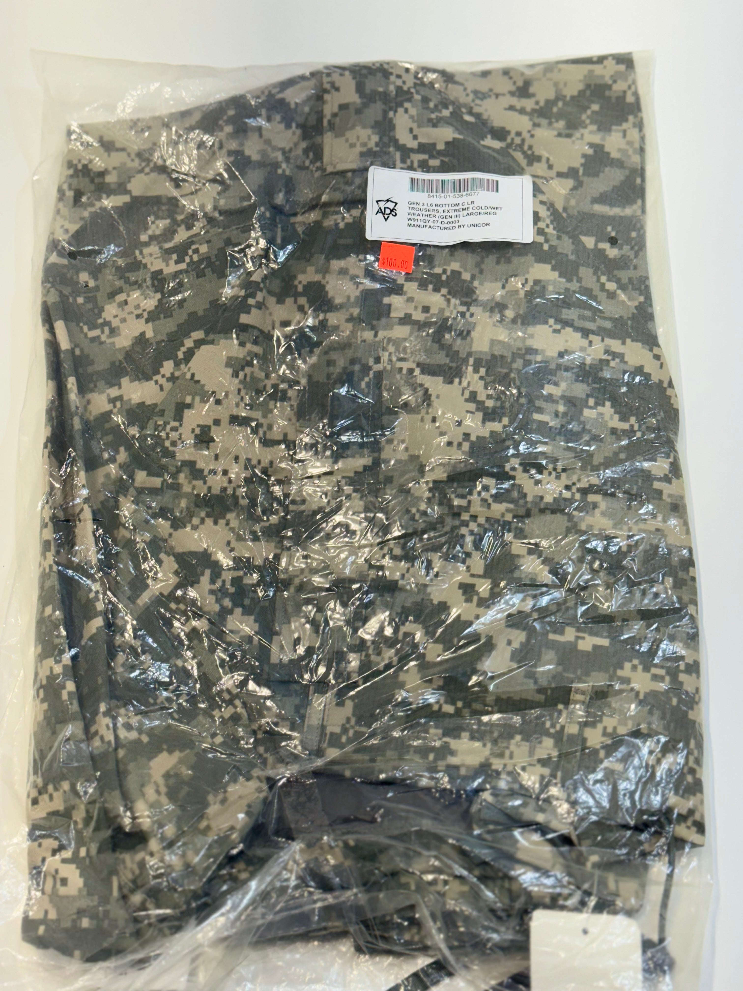 Gen III L5 cold weather pants