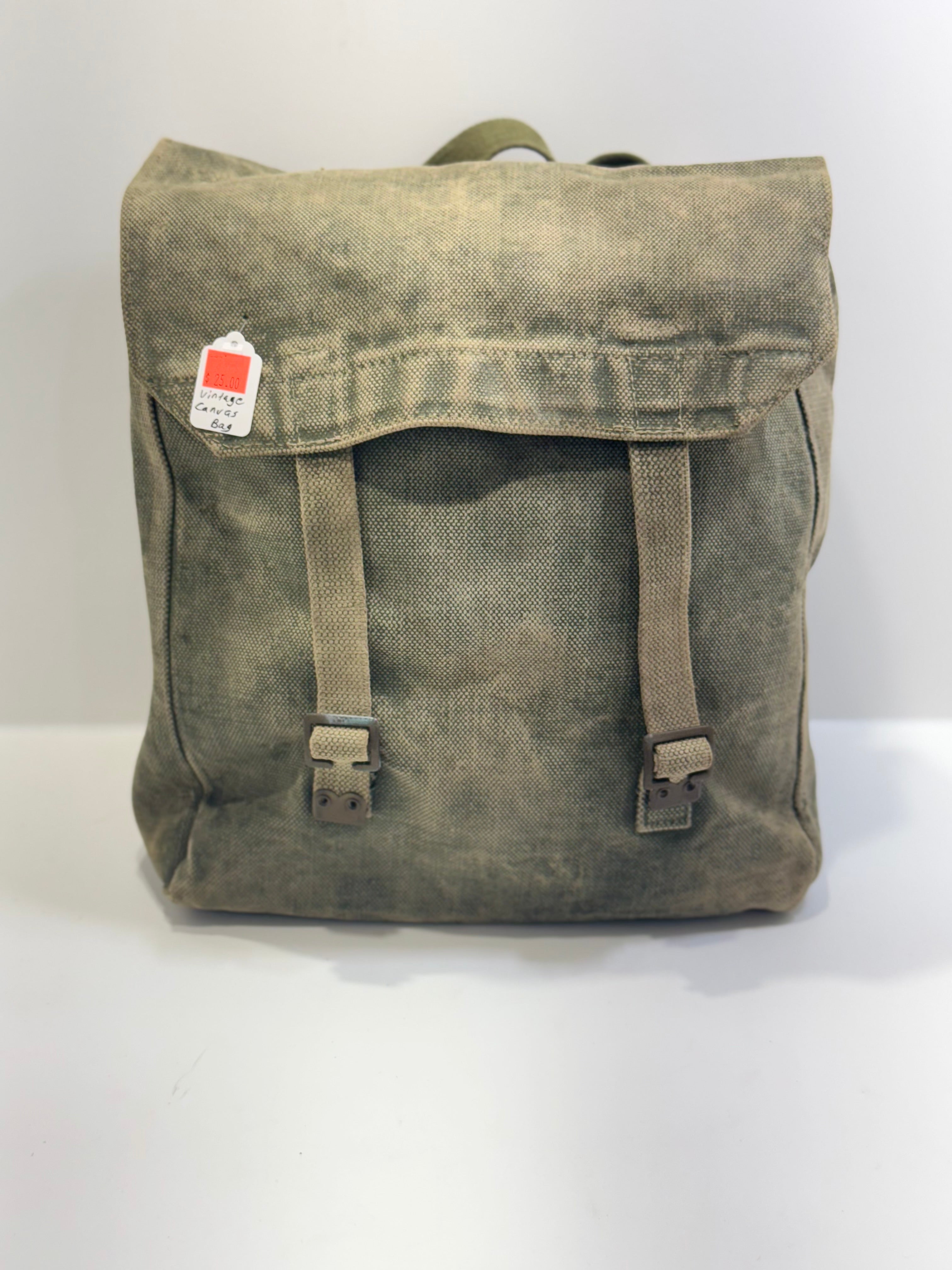 Vintage canvas bag