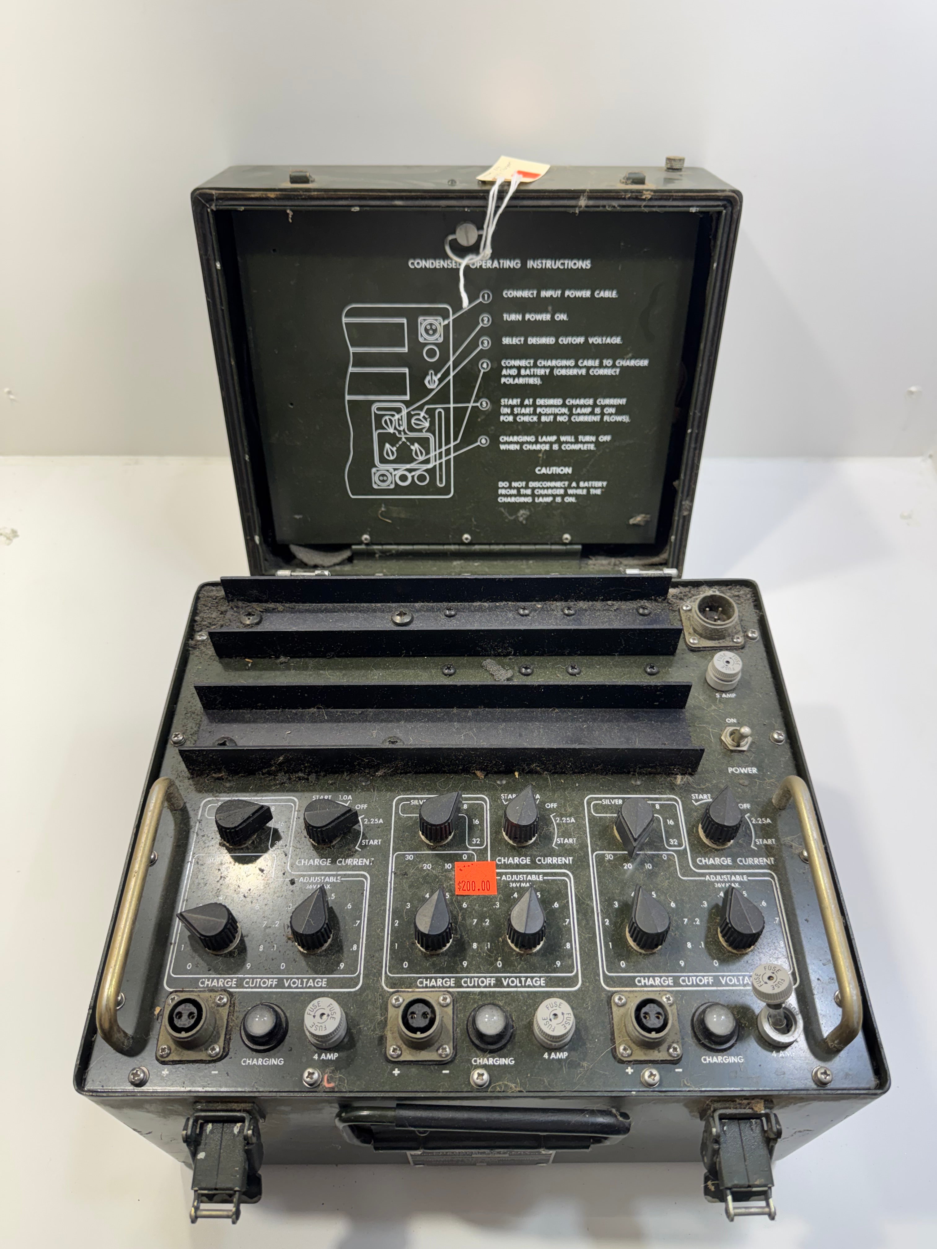 Vintage Battery Charger PP-6241/U