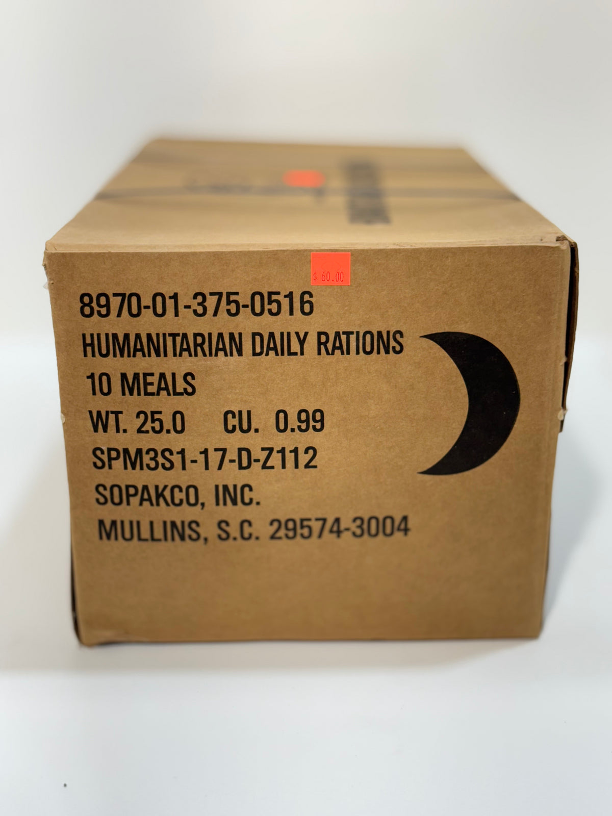 Daily Ration Model MRE Humanitarian Daily Rations – Military Surplus-R-US