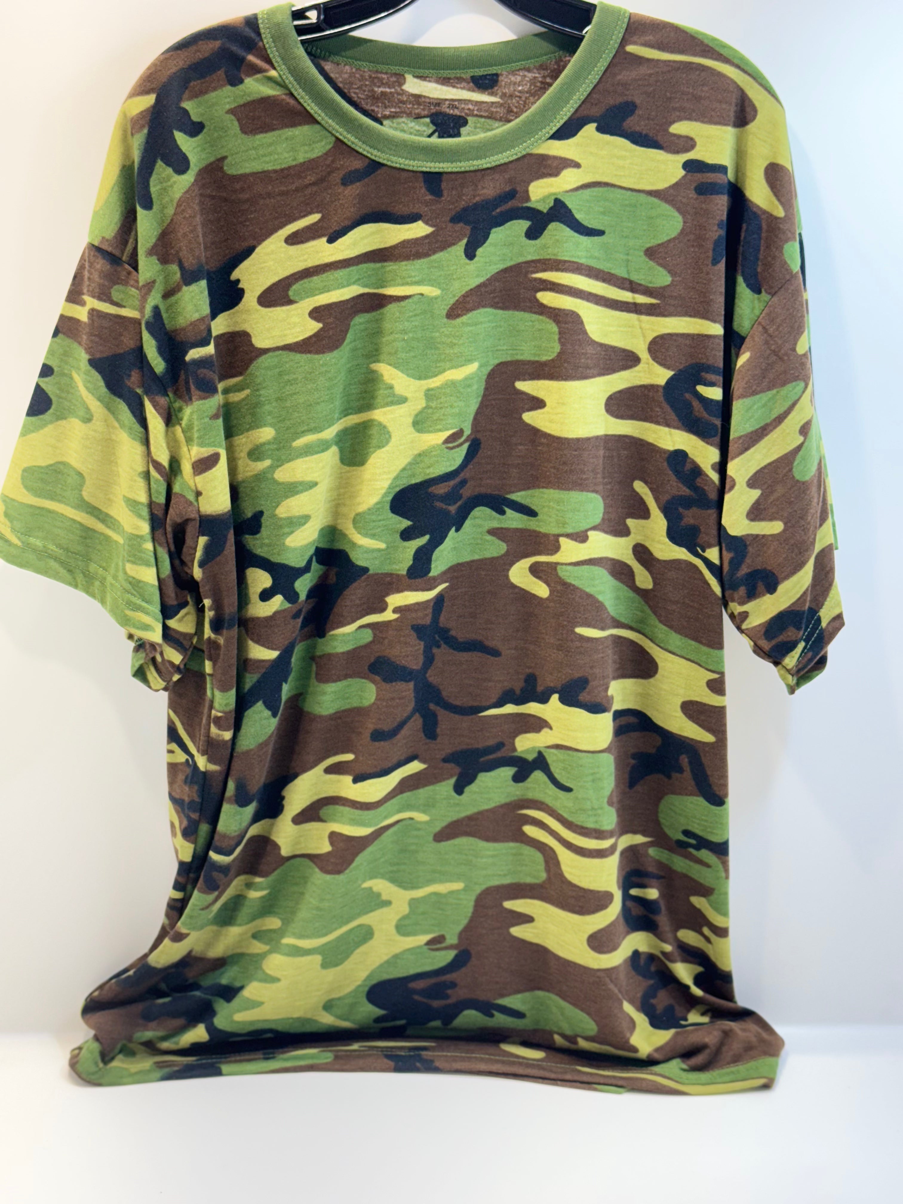 Camo t shirt 2xl
