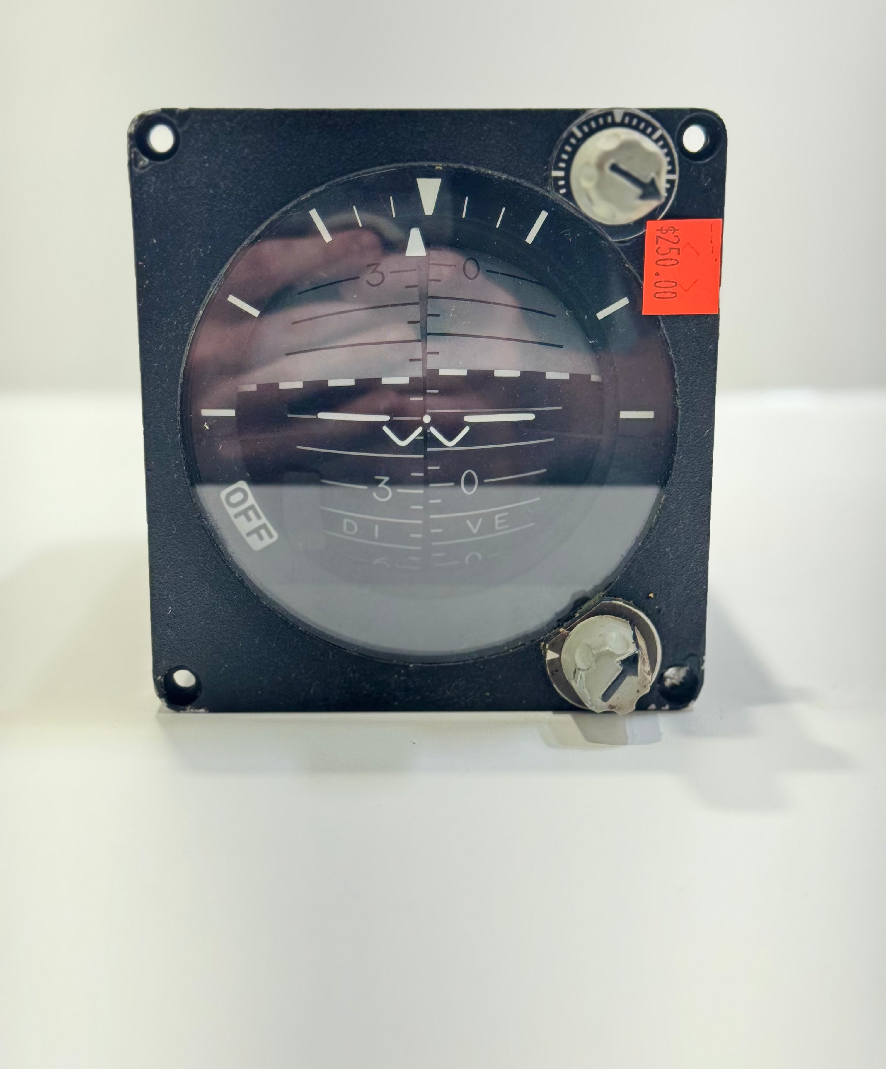 Huey helicopter attitude indicator